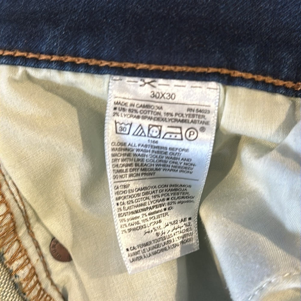 Mens Old Navy Slim Jean size 30x30 - Picture 4 of 4